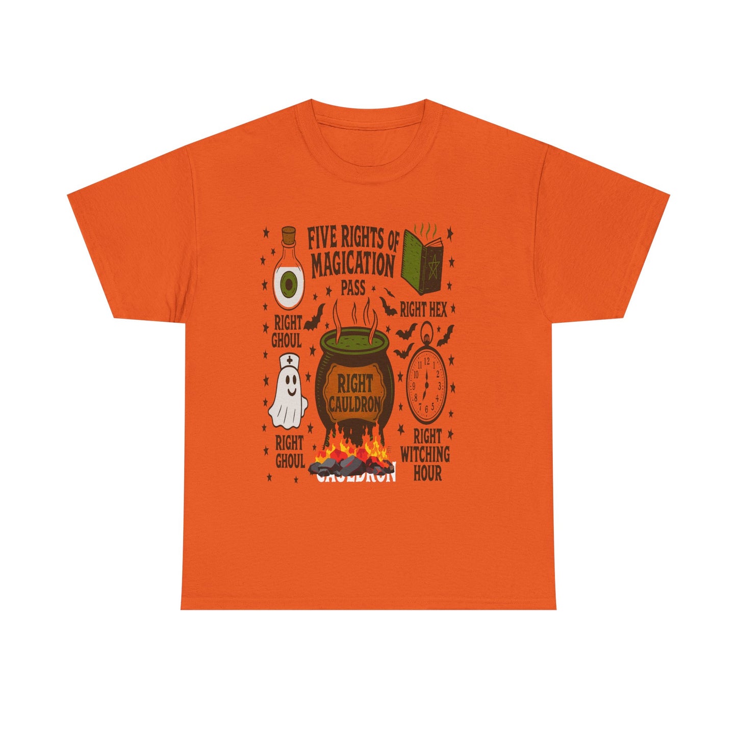Magical Rights Tee - Halloween Costume Shirt, Spellbound Shirt, Witchy Gift, Unisex T-Shirt for Fall Celebrations, Halloween Party