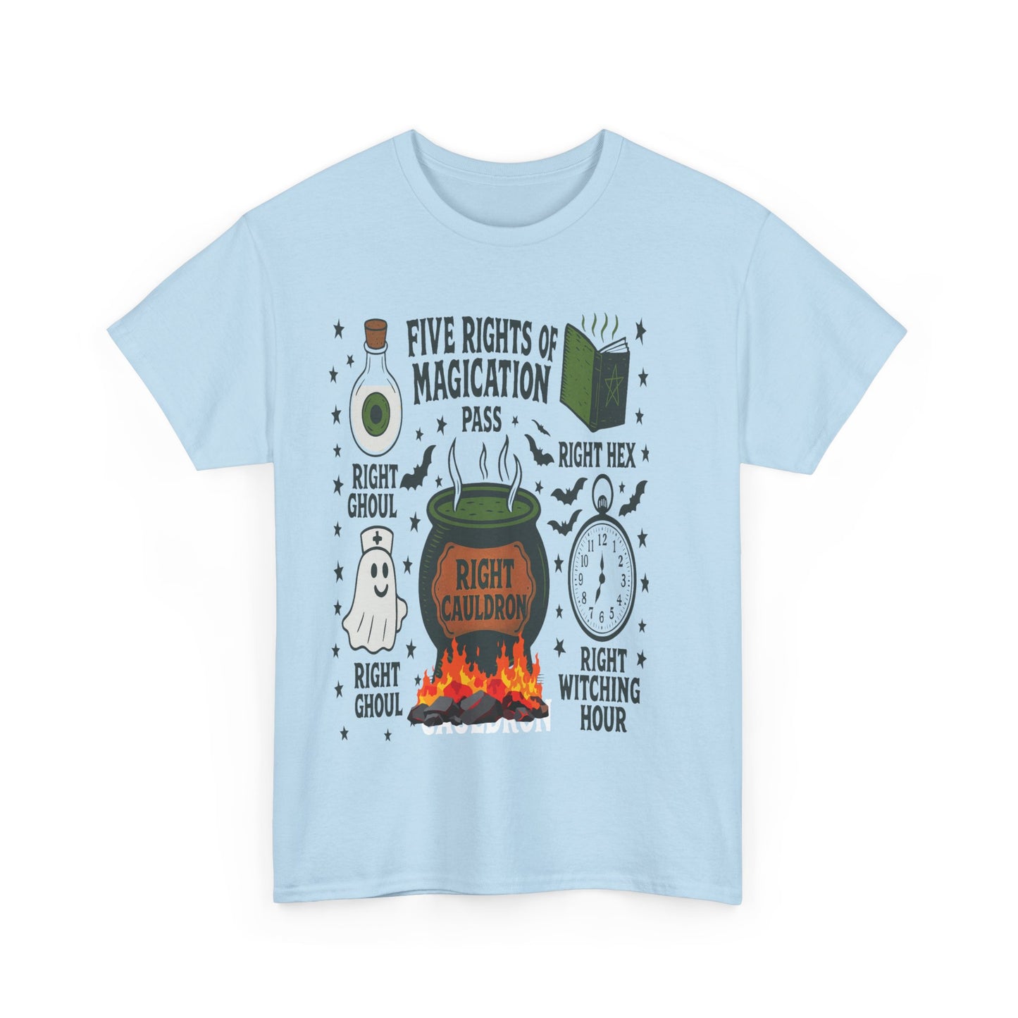 Magical Rights Tee - Halloween Costume Shirt, Spellbound Shirt, Witchy Gift, Unisex T-Shirt for Fall Celebrations, Halloween Party