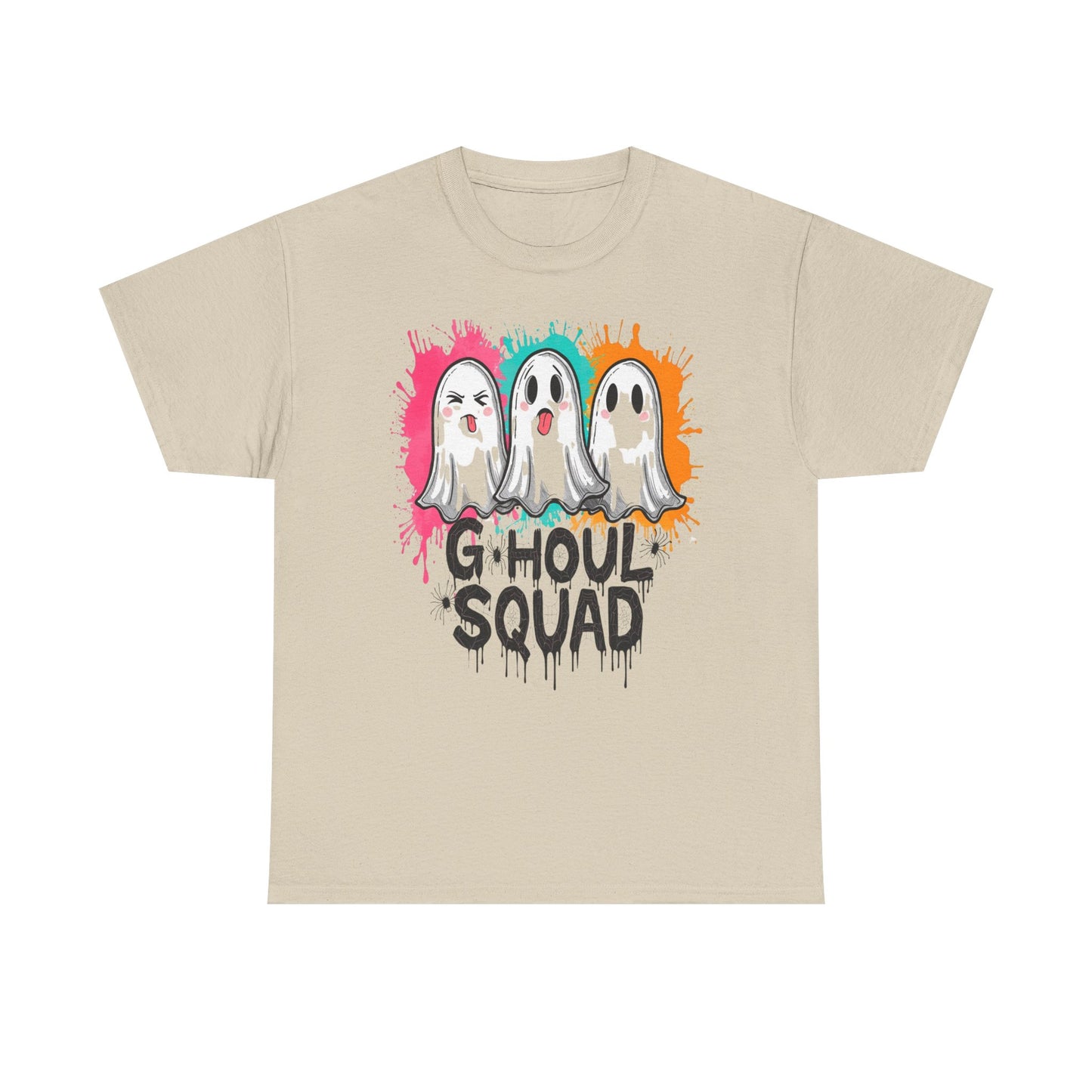 Ghoulishly Fun Unisex Tee | Halloween T-Shirt, Ghost Squad Shirt, Spooky Season Apparel, Cute Halloween Gift, Unisex Casual Wear