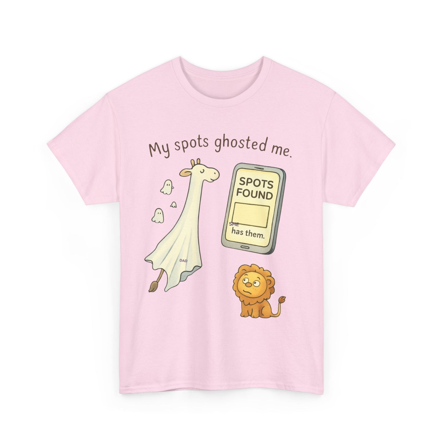 Ghosted Giraffe Tee | Funny Animal Shirt, Unisex Tee, Gift for Animal Lovers, Halloween Shirt, Cute Graphic Tee, Casual Wear