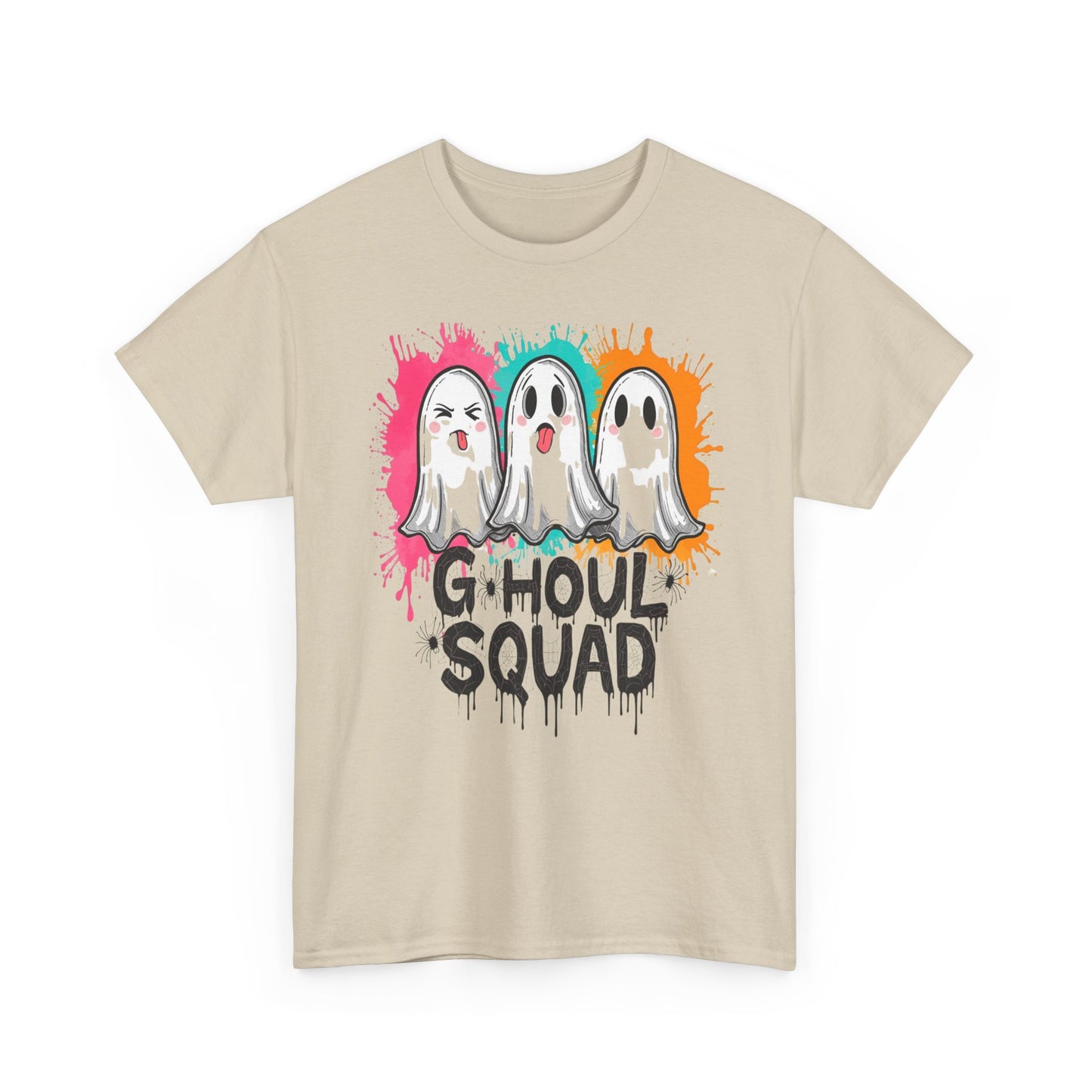 Ghoulishly Fun Unisex Tee | Halloween T-Shirt, Ghost Squad Shirt, Spooky Season Apparel, Cute Halloween Gift, Unisex Casual Wear