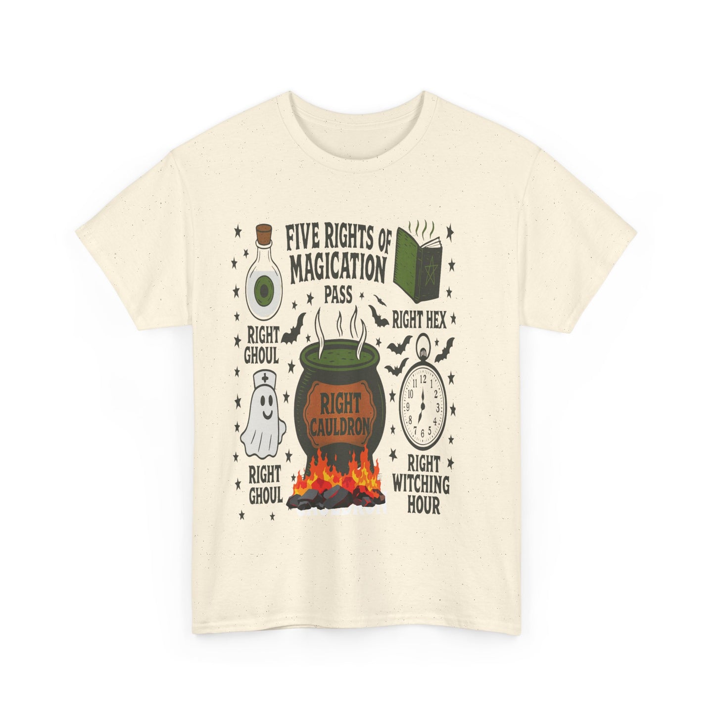 Magical Rights Tee - Halloween Costume Shirt, Spellbound Shirt, Witchy Gift, Unisex T-Shirt for Fall Celebrations, Halloween Party
