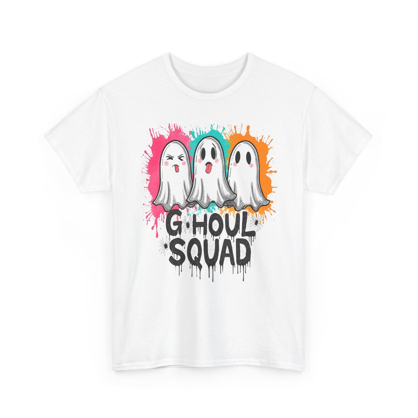 Ghoulishly Fun Unisex Tee | Halloween T-Shirt, Ghost Squad Shirt, Spooky Season Apparel, Cute Halloween Gift, Unisex Casual Wear