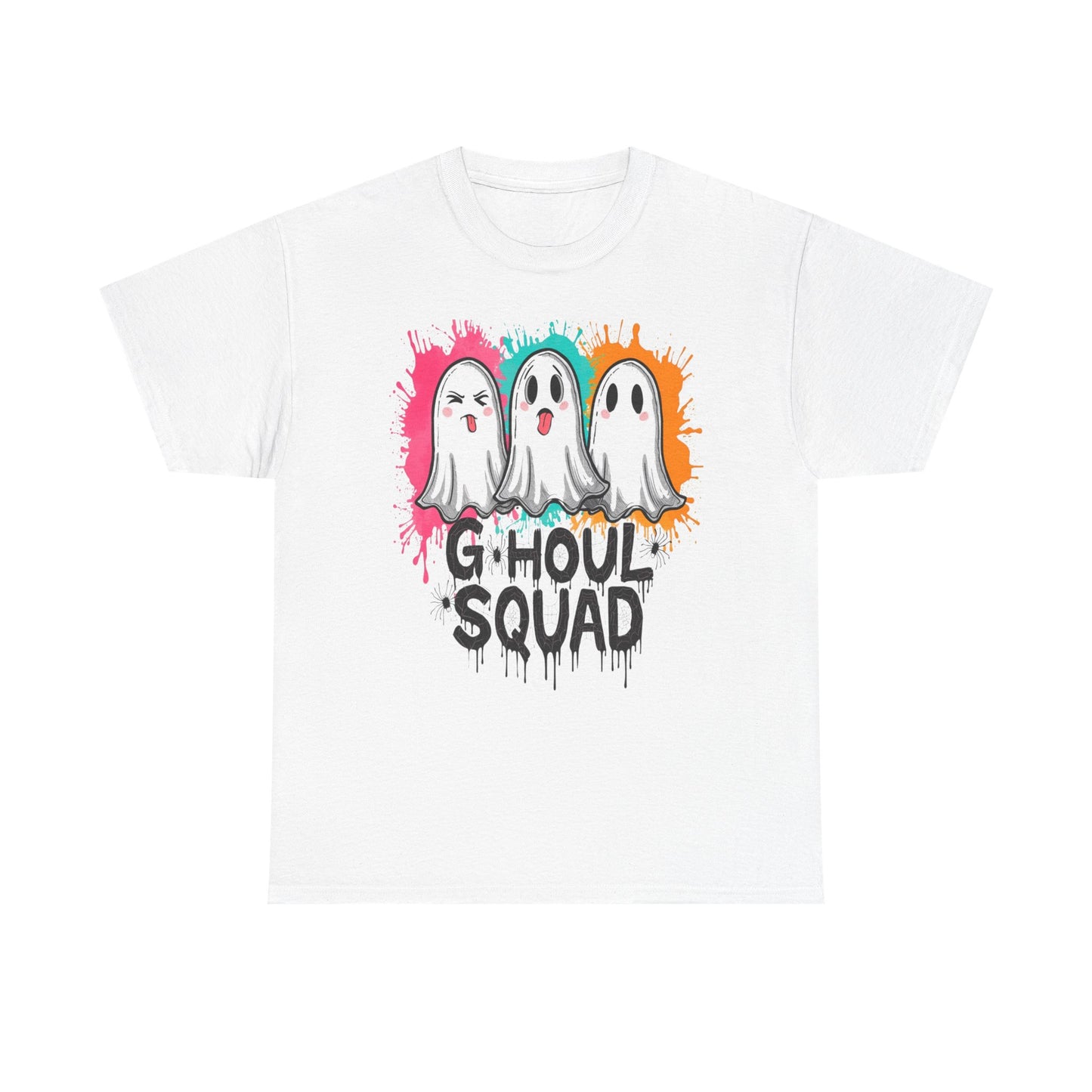 Ghoulishly Fun Unisex Tee | Halloween T-Shirt, Ghost Squad Shirt, Spooky Season Apparel, Cute Halloween Gift, Unisex Casual Wear