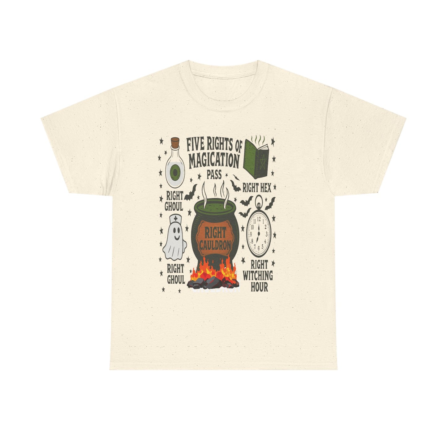 Magical Rights Tee - Halloween Costume Shirt, Spellbound Shirt, Witchy Gift, Unisex T-Shirt for Fall Celebrations, Halloween Party