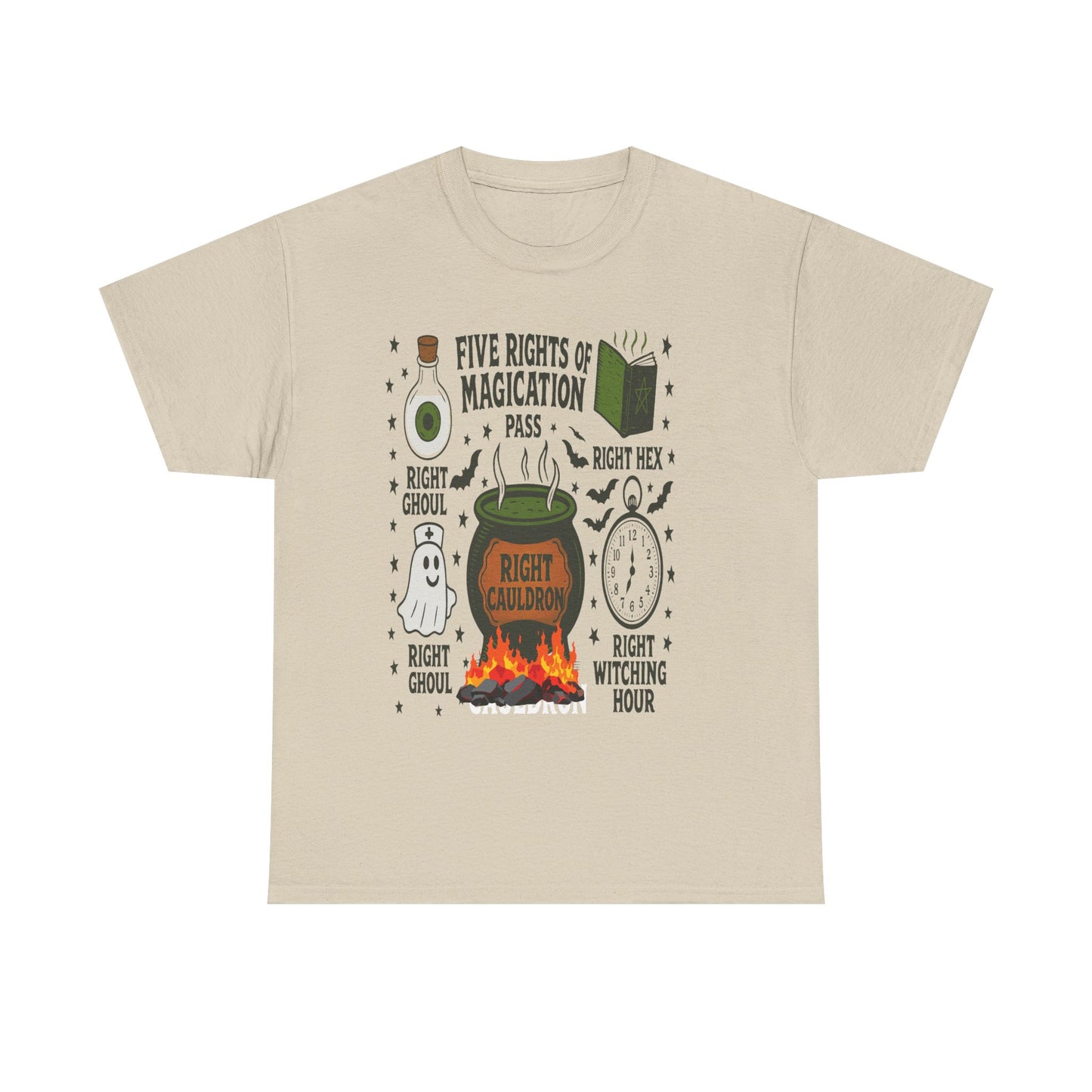 Magical Rights Tee - Halloween Costume Shirt, Spellbound Shirt, Witchy Gift, Unisex T-Shirt for Fall Celebrations, Halloween Party