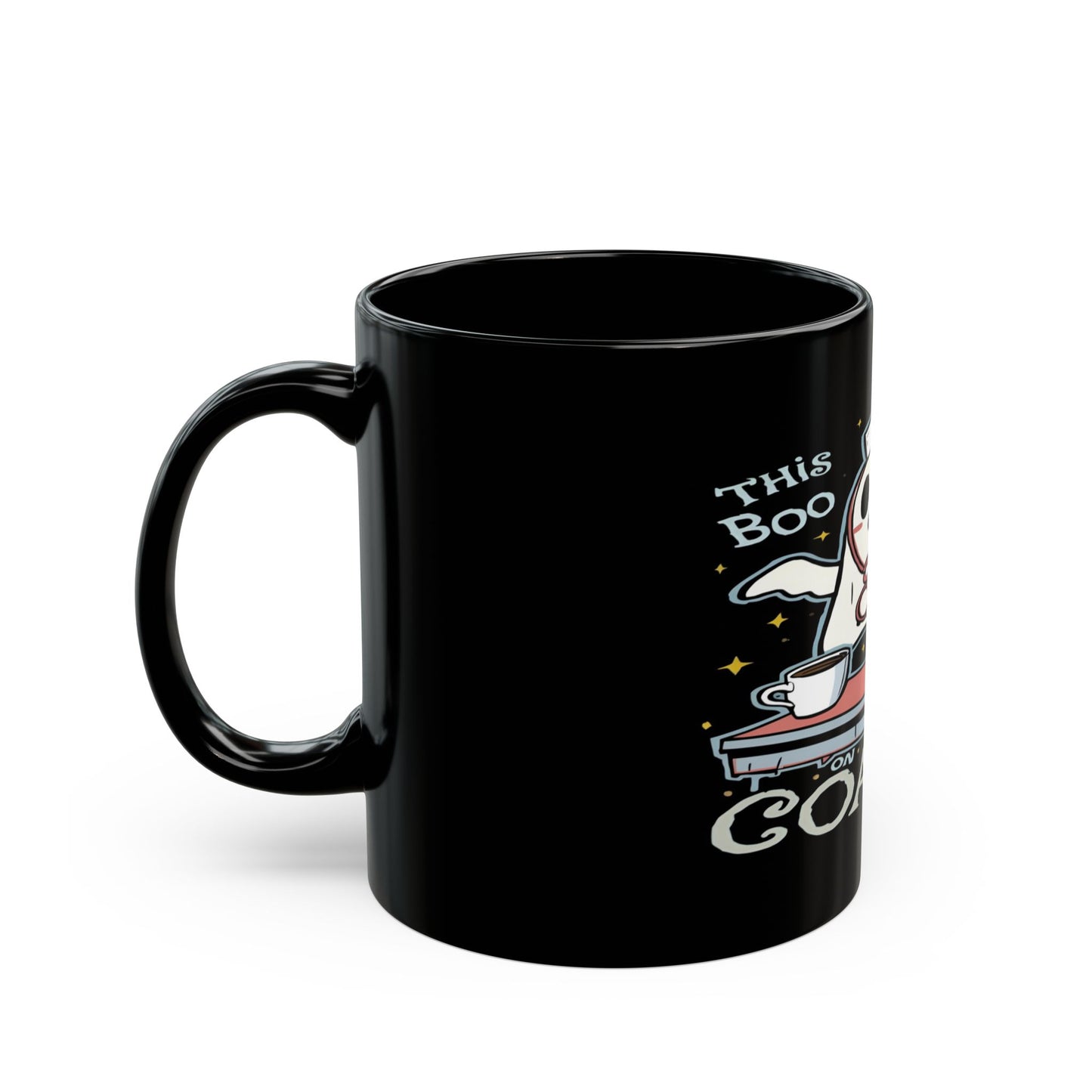Halloween Ghost Nurse Mug - Spooky Coffee Cup, Boo Lives Here, Unique Gift for Halloween Lovers, Haunted House Decor, Ghostly Caffeine