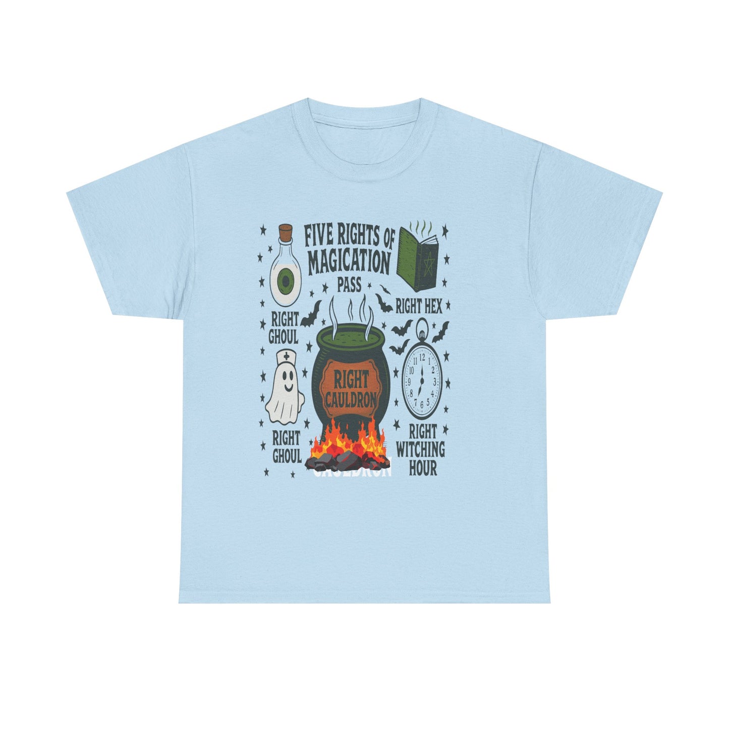 Magical Rights Tee - Halloween Costume Shirt, Spellbound Shirt, Witchy Gift, Unisex T-Shirt for Fall Celebrations, Halloween Party