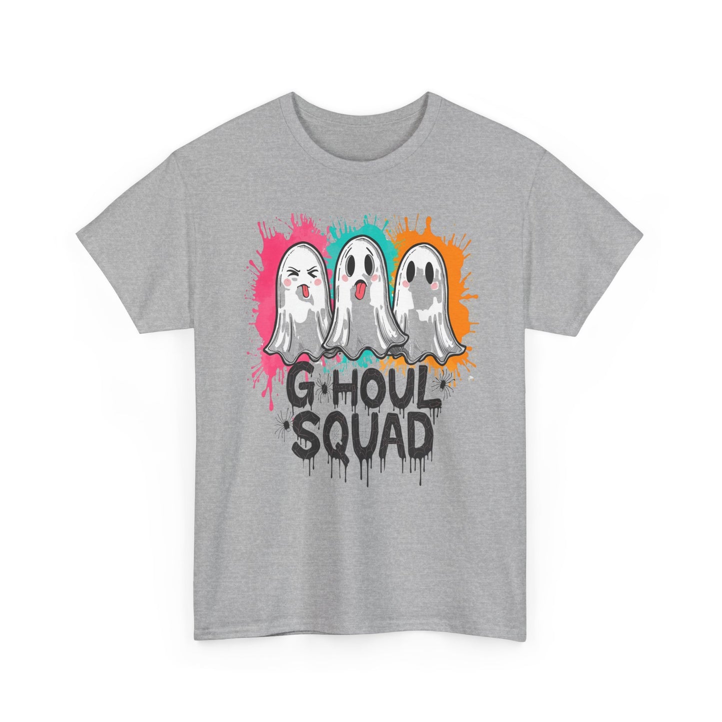Ghoulishly Fun Unisex Tee | Halloween T-Shirt, Ghost Squad Shirt, Spooky Season Apparel, Cute Halloween Gift, Unisex Casual Wear