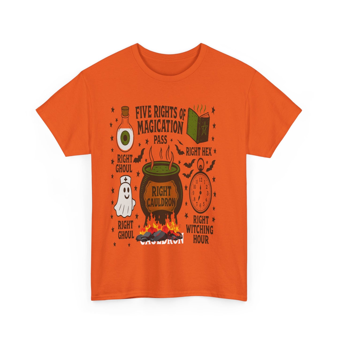 Magical Rights Tee - Halloween Costume Shirt, Spellbound Shirt, Witchy Gift, Unisex T-Shirt for Fall Celebrations, Halloween Party