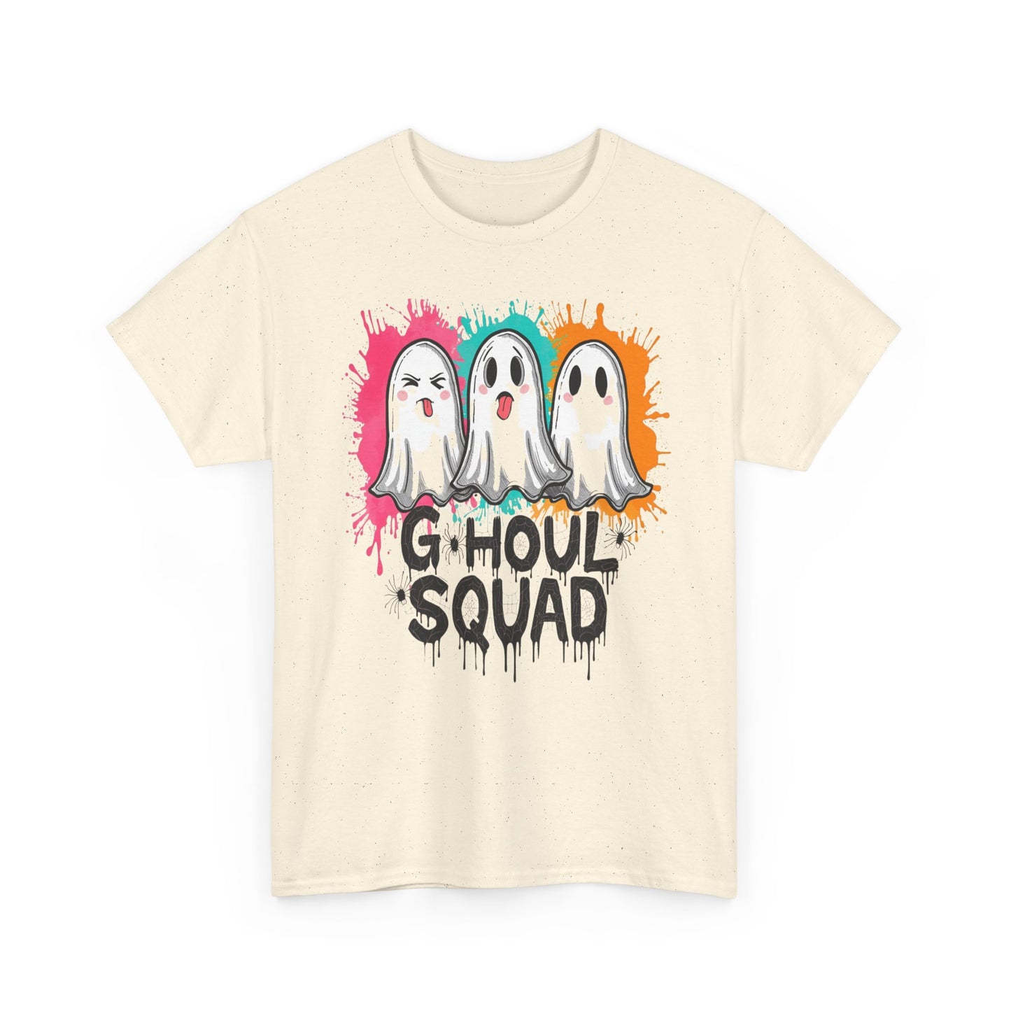 Ghoulishly Fun Unisex Tee | Halloween T-Shirt, Ghost Squad Shirt, Spooky Season Apparel, Cute Halloween Gift, Unisex Casual Wear
