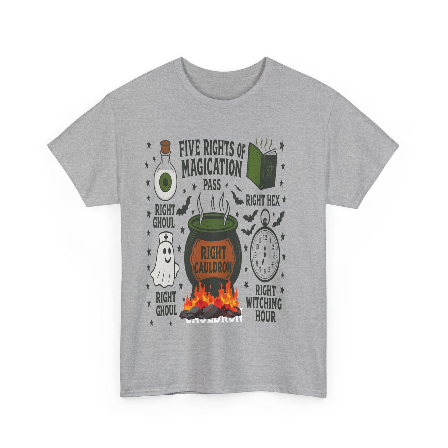 Magical Rights Tee - Halloween Costume Shirt, Spellbound Shirt, Witchy Gift, Unisex T-Shirt for Fall Celebrations, Halloween Party
