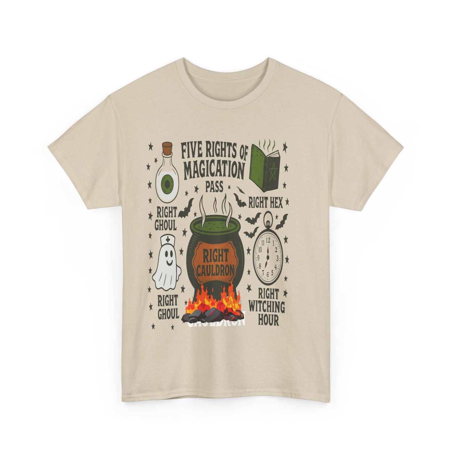 Magical Rights Tee - Halloween Costume Shirt, Spellbound Shirt, Witchy Gift, Unisex T-Shirt for Fall Celebrations, Halloween Party