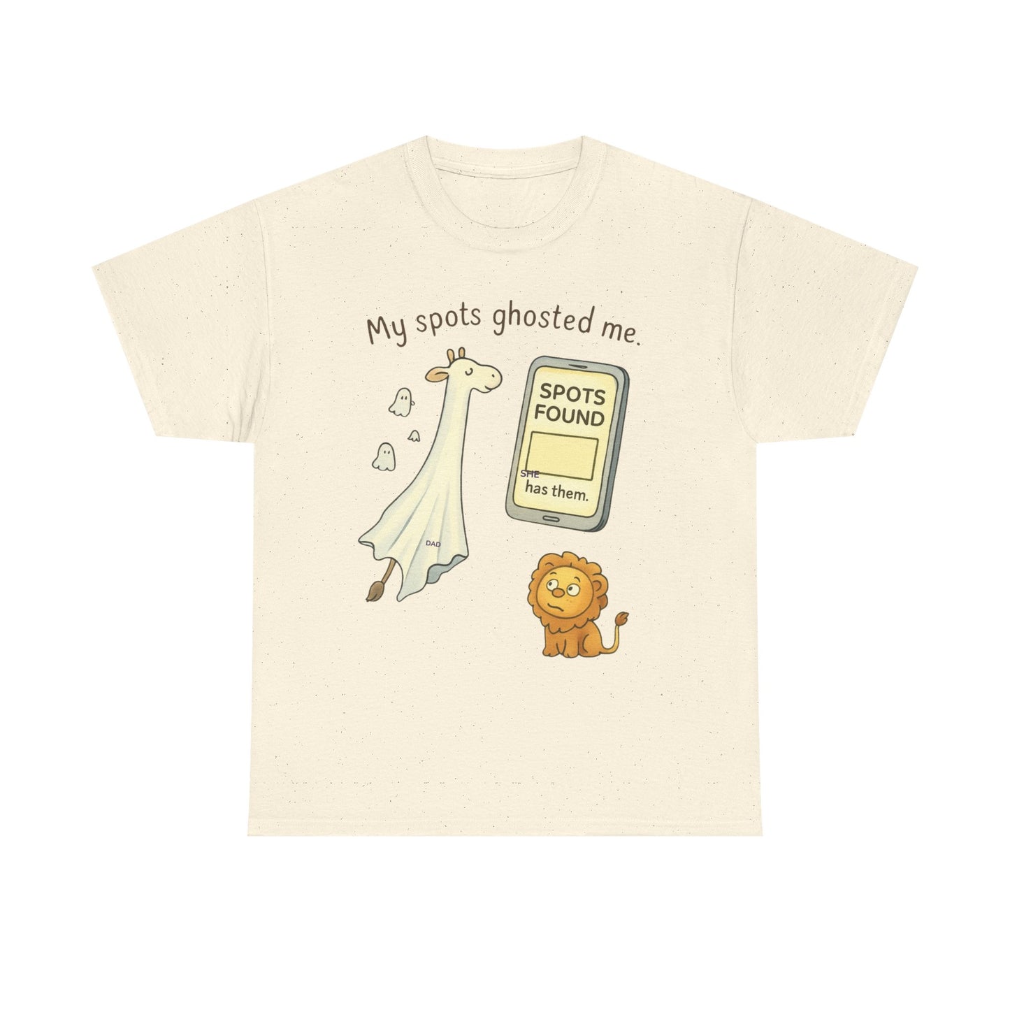 Ghosted Giraffe Tee | Funny Animal Shirt, Unisex Tee, Gift for Animal Lovers, Halloween Shirt, Cute Graphic Tee, Casual Wear