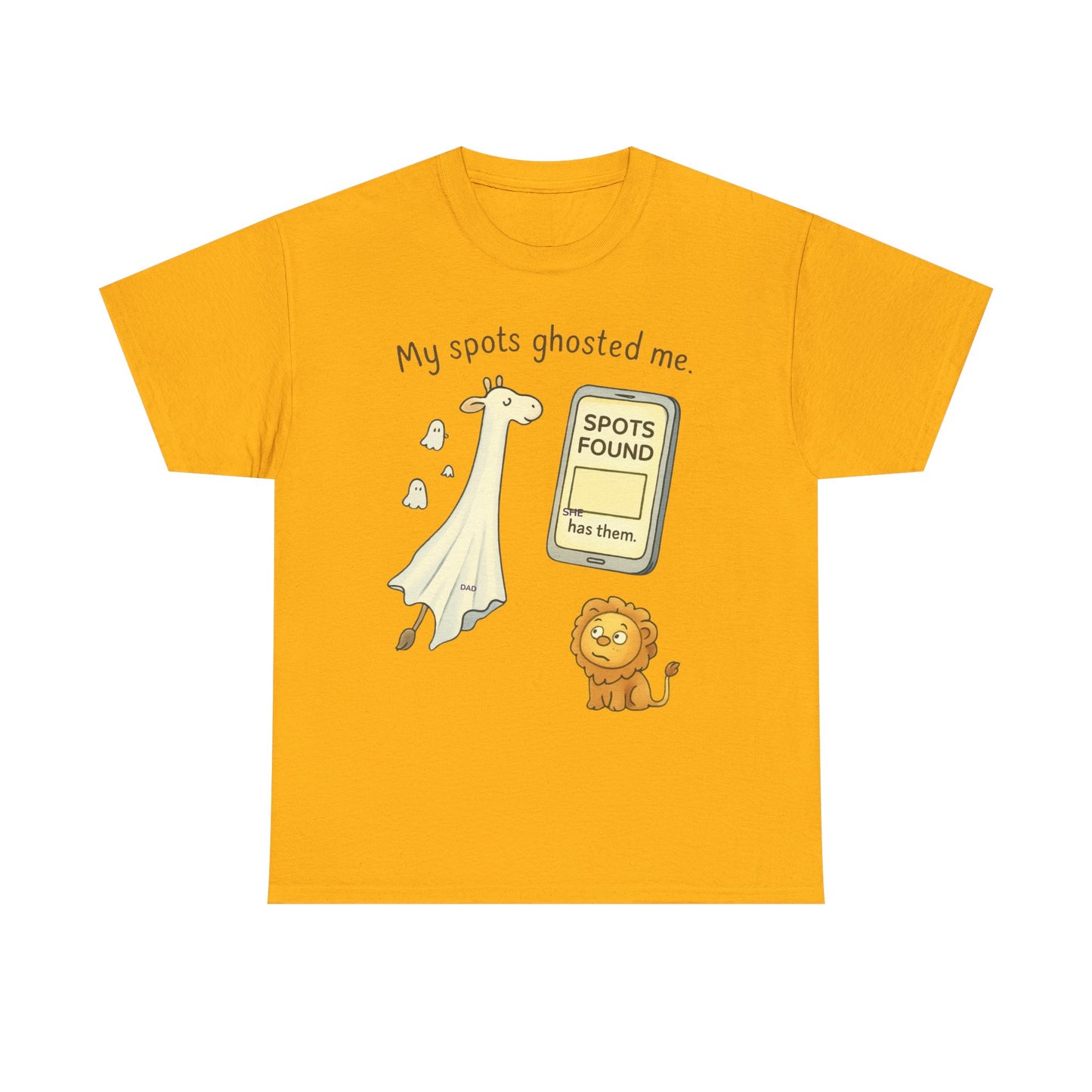 Ghosted Giraffe Tee | Funny Animal Shirt, Unisex Tee, Gift for Animal Lovers, Halloween Shirt, Cute Graphic Tee, Casual Wear