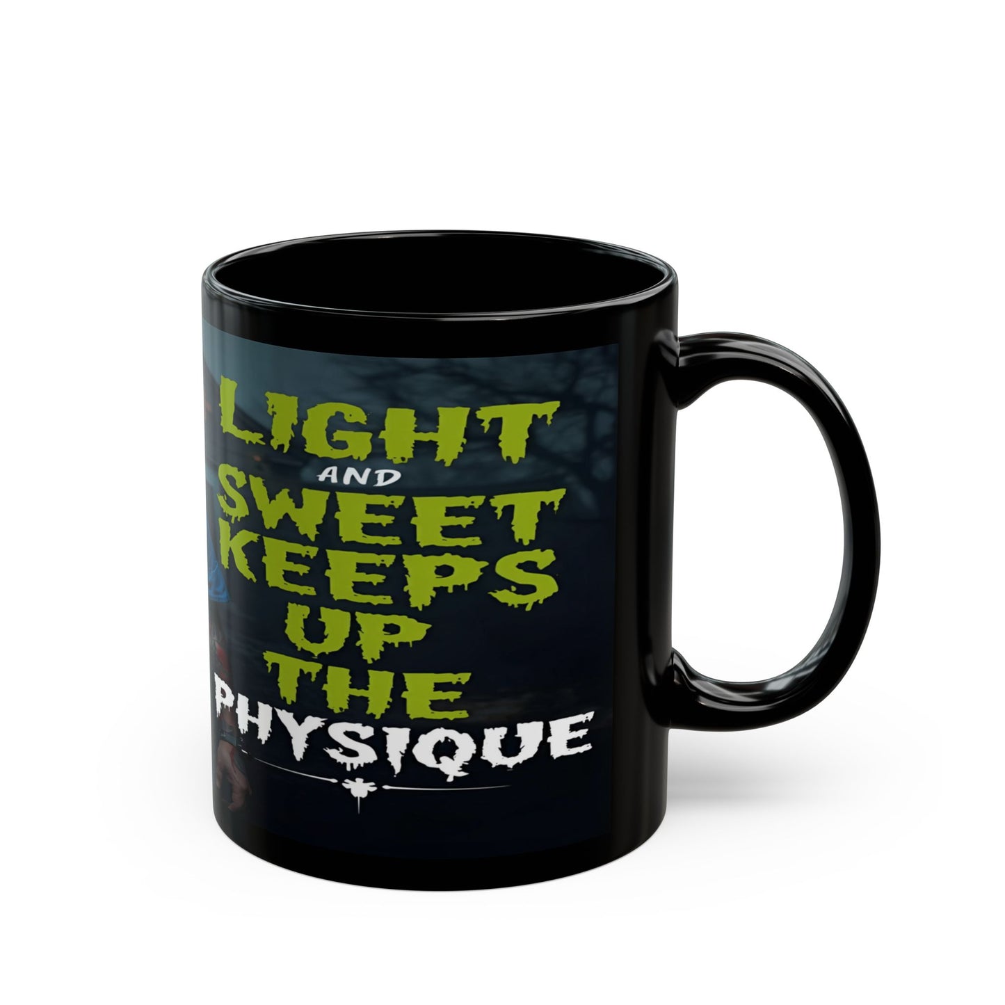 Physique Motivational Mug - Light & Sweet Keep Up Your Physique, Gift for Fitness Enthusiasts, Coffee Lovers, Gym Motivation, Funny [...]