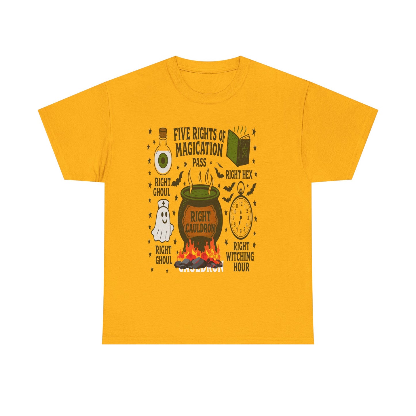 Magical Rights Tee - Halloween Costume Shirt, Spellbound Shirt, Witchy Gift, Unisex T-Shirt for Fall Celebrations, Halloween Party