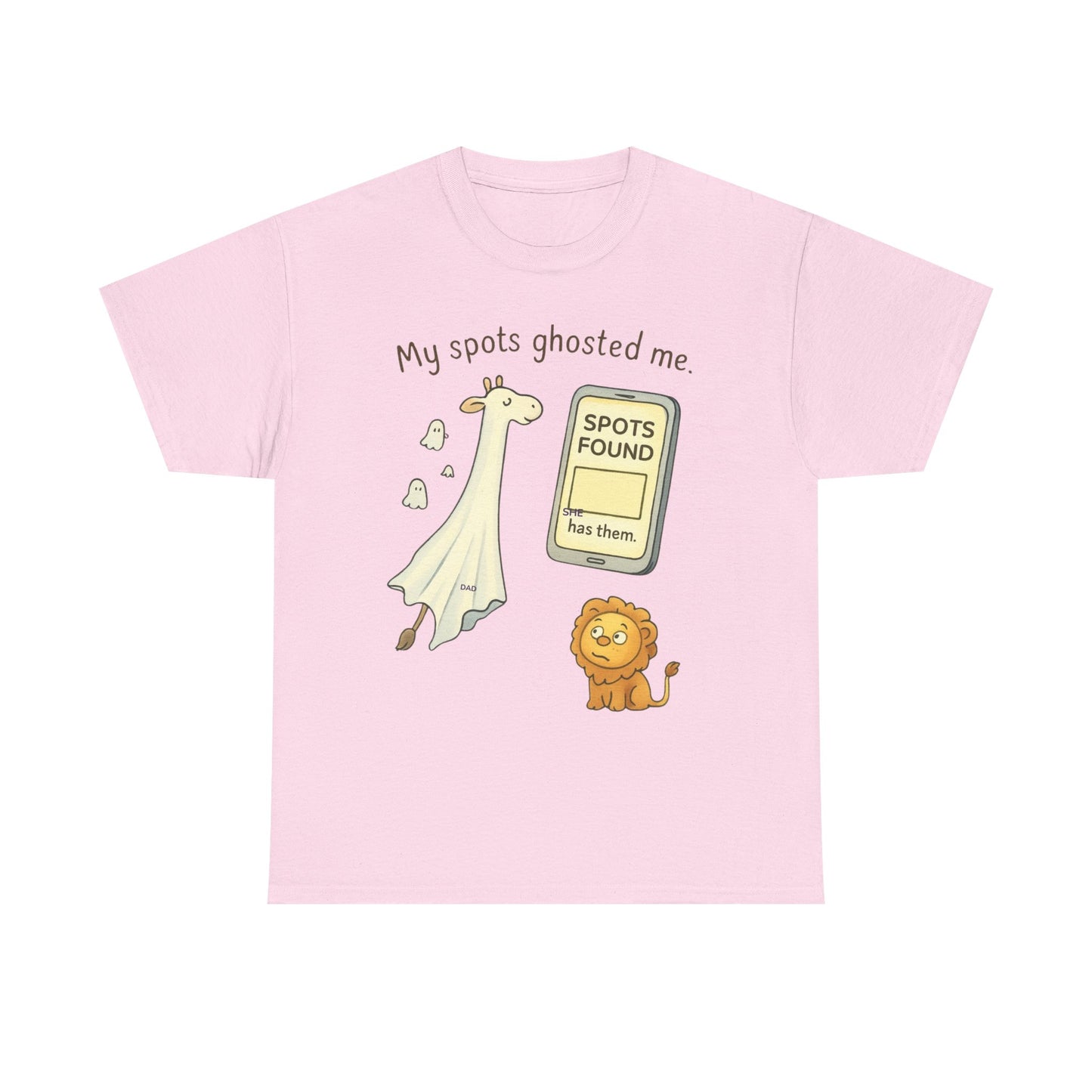 Ghosted Giraffe Tee | Funny Animal Shirt, Unisex Tee, Gift for Animal Lovers, Halloween Shirt, Cute Graphic Tee, Casual Wear