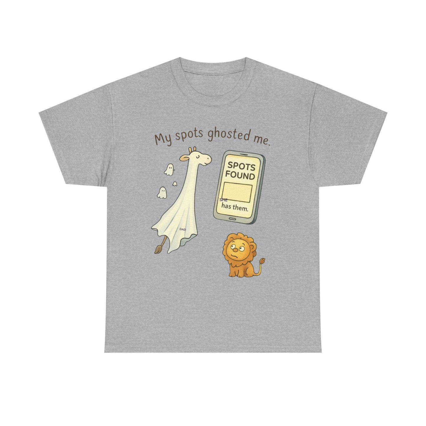 Ghosted Giraffe Tee | Funny Animal Shirt, Unisex Tee, Gift for Animal Lovers, Halloween Shirt, Cute Graphic Tee, Casual Wear