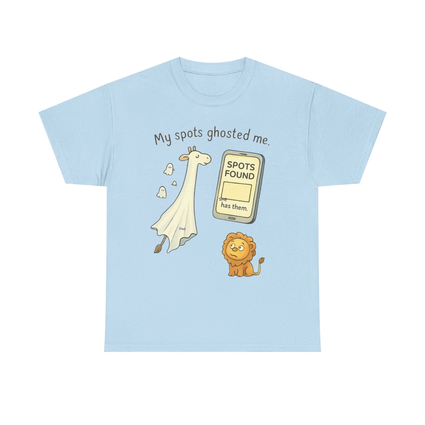 Ghosted Giraffe Tee | Funny Animal Shirt, Unisex Tee, Gift for Animal Lovers, Halloween Shirt, Cute Graphic Tee, Casual Wear